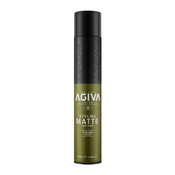 Hair Styling Matte Hairspray Green 400 ml – AGIVA