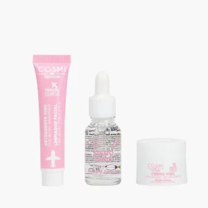 TRAVEL KIT CURA VISO DETERGENTE SIERO CREMA ACIDO IALURONICO