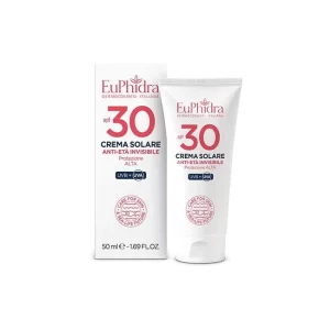 Euphidra Crema Solare Antietà Viso Invisibile Spf30 50Ml