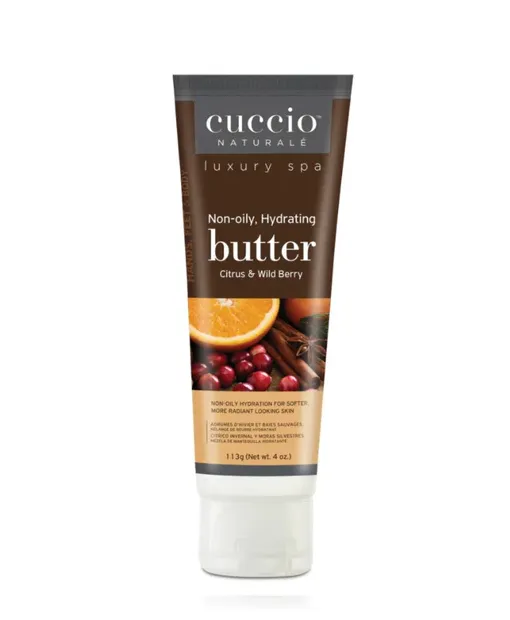 Cuccio – BURRO CORPO IN TUBO Frutti di Bosco e agrumi 113g