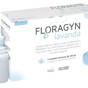 LAVANDA VAGINALE A BASE DI LATTOBACILLI LISATI FLORAGYN LAVANDA 140ML 5FLACONI