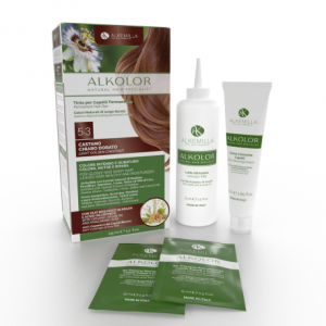 Tinta per Capelli Permanente 5.3 Castano Chiaro Dorato  – Alkemilla