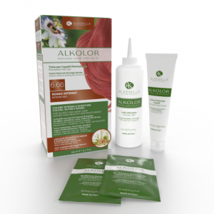 Tinta per Capelli Permanente 6.66 Rosso Intenso – Alkemilla
