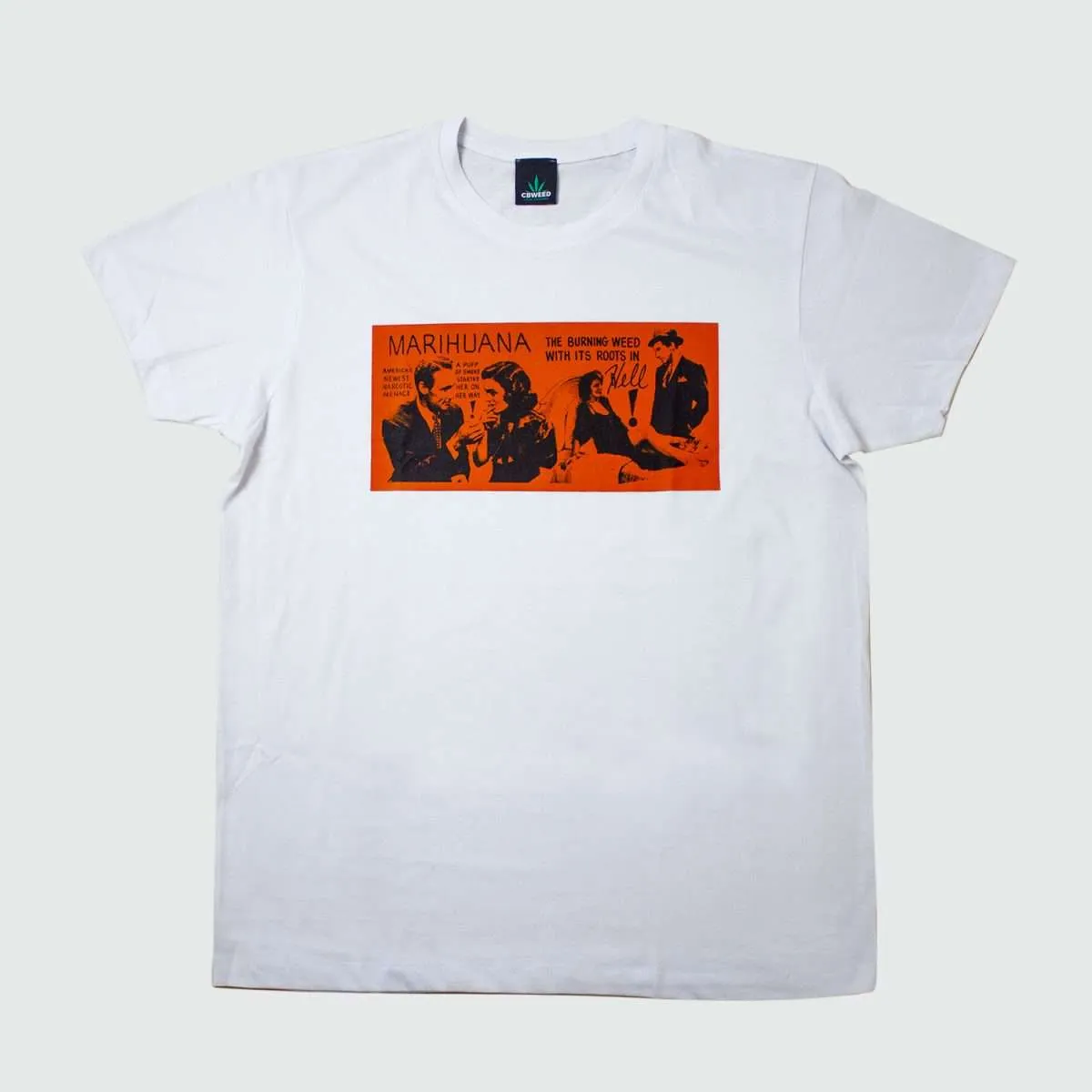 T-Shirt Bianca XXL Brandizzata – OLD COMIC BOOK – CBWeed Buccinasco