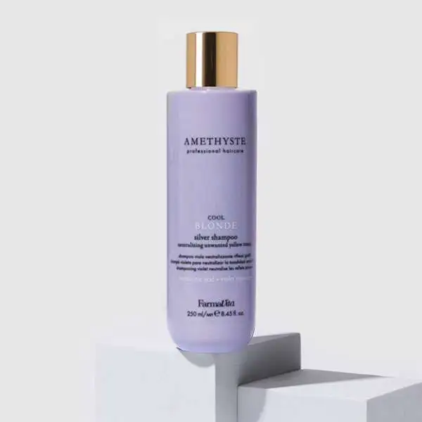 AMETHYSTE COOL BLONDE Silver Shampoo 250 ml – FarmaVita - immagine 2