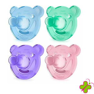 AVENT SUCCHIETTI SILICONE MORBIDO 0-3M azzurro o rosa