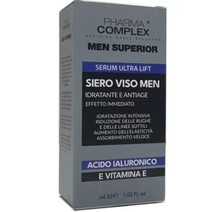 Pharma Complex – SIERO VISO MEN IDRATANTE E ANTIAGE 30ml